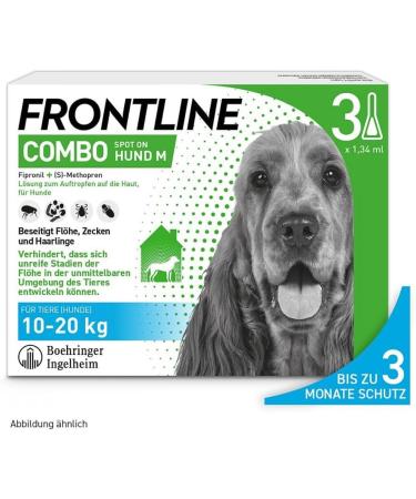 Buy Frontline Combo Spot On for Dogs - Effective Flea & Tick Treatment | Fast International Shipping - Buy Online on GoSupps.com