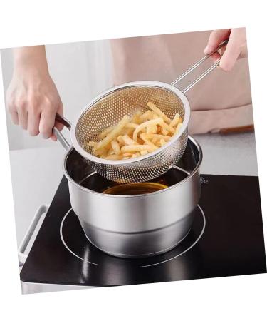 Zerodeko Rice Draining Basket Vegetables Practical Storage Basket Wire Fruit Drain Basket Rice Washing Basket 30X19.5CM Silver - Buy Online on GoSupps.com