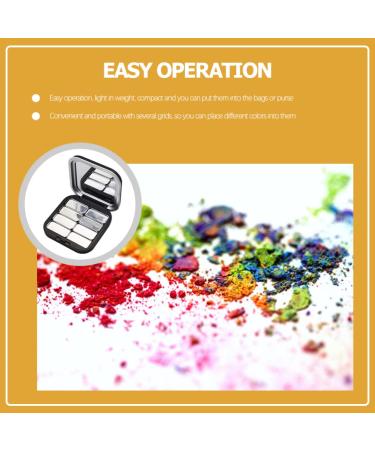 Beaupretty 2pcs Empty Eyeshadow & Lipstick Palette for Makeup - As Shown3 - Buy Online on GoSupps.com