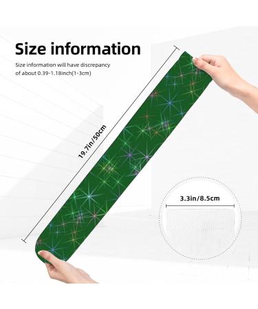 Christmas Lights Compression Socks for Men & Women - 15-20 mmHg Circulation Support for Running & Cycling - Buy Online on GoSupps.com