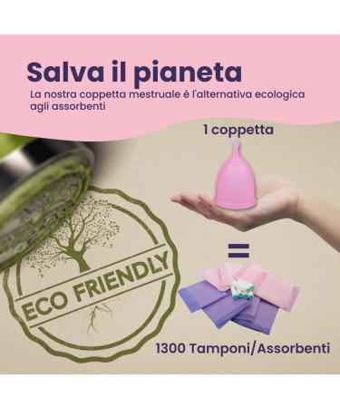 UPSHELL Soft Menstrual Cup - Reusable Washable Comfortable & Safe (Small Purple) - Eco-Friendly Period Solution for International Shipping - Buy Online on GoSupps.com