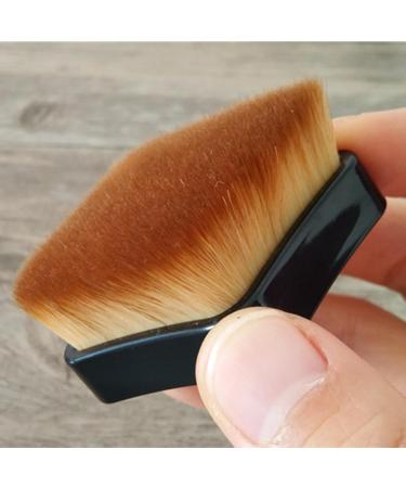 Foundation Brush for Liquid Makeup | Foundation Face Blush - Liquid Powder Brush Rhombic Make up Brush Flat Top Cosmetics Applicator Face Makeup Tool - Buy Online on GoSupps.com