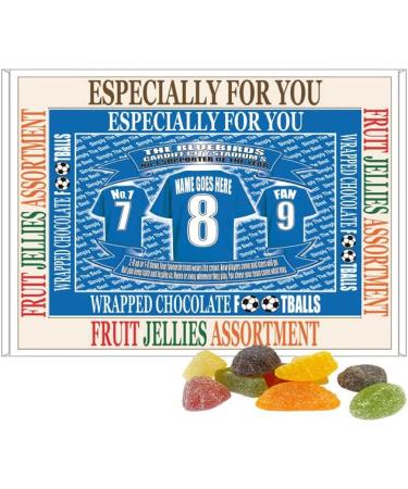 Cardiff Football Shirt Personalised Gift Boxed Sweets - Buy Online on GoSupps.com