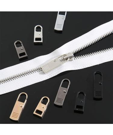 16-Piece Zipper Slider Pull Tab Replacement Kit - Zipper Repair & 8 Cable Zips for Jeans - International Shipping Available! - Buy Online on GoSupps.com