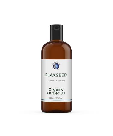 Mystic Moments | Flaxseed (Linseed) Organic Carrier Oil - 1 Litre - 100% Pure