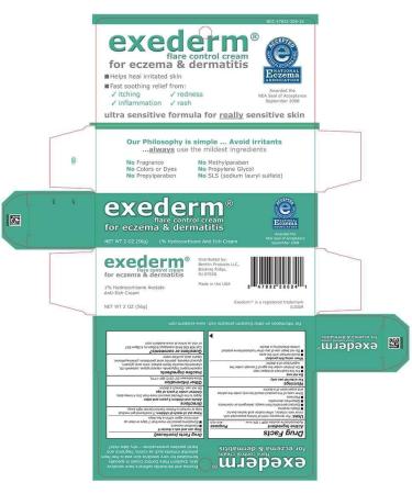 Exederm Ultra Hypoallergenic Eczema Dermatitis Flare Control Cream - NEA Accepted | 2 oz Tube - Buy Online on GoSupps.com
