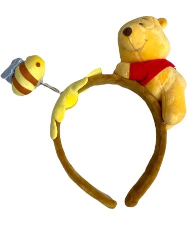 Winnie The Pooh Disney Alice Headband Minnie Mouse Inspired With Plush Character Sleeping Hugging Woman Girls Head Band - Buy Online on GoSupps.com