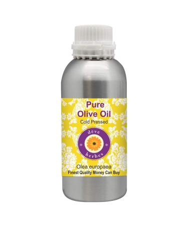Deve Herbes Pure Olive Oil (Olea europaea) 100% Natural Therapeutic Grade Cold Pressed (30ml)