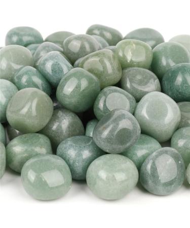 500g 2-2.5cm Green Natural Stones Crystal Tumbled Divination Stones Home Decor - (Color: 500g) Stone Mineral Specimen - Buy Online on GoSupps.com