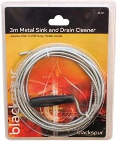 HG Drain Plug Unblocker Liquid Heavy Duty 1L 1x Ashley Wire Waste Clearer Unclogger Snake Tool 3m & 1x CHG Cleaning Gloves (M) - Sink Cleaner Hair Sludge Remover to Unblock Clogged Pipes - Buy Online on GoSupps.com