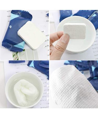 Yissone Disposable Compressed Face Towel - Soft Cotton Travel Towels | Space-Saving Portable Cleaning Solution - Buy Online on GoSupps.com