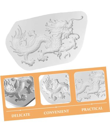 STOBOK Mold Chocolates DIY Chocolate DIY Baking Mould Chocolate Mould Baking Tool Chocolate Making Tools Silicone Baking Supplies Fondant Making Dragon Shape Fondant Cake Fudge Silica Gel - Buy Online on GoSupps.com