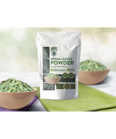 CYPRI 100% Pure Senna Leaves Powder | Organic Herbal Supplement | 100g (3.53 oz) Henna Cosmetics - Buy Online on GoSupps.com