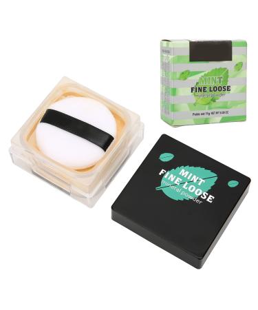 Loose Powder Long Lasting Light Yellow Brighten Skin Colour Refreshing Setting Powder for All Skin Types for Women