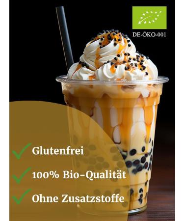 Organic Tapioca Starch 1kg | Gluten-Free Thickening Agent | Bio Tapioca Flour for Cooking Baking & Sauces - Buy Online on GoSupps.com