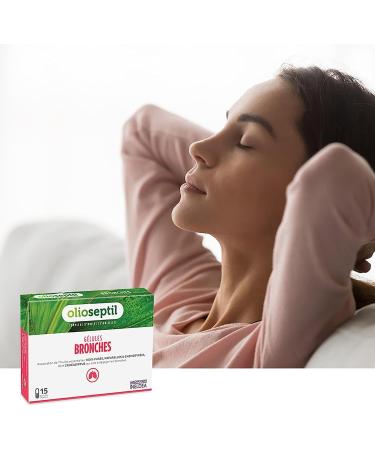 Olioseptil Bronchy Capsules | Pure Essential Oils in Vegetable Capsules | 3 Pack (45 Capsules) | Supports Bronchial Health & Calms Airways | Ideal for Ages 15+ - Buy Online on GoSupps.com