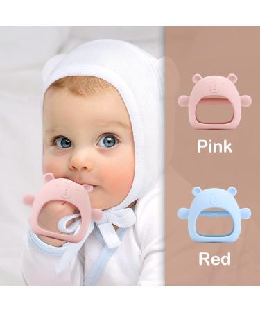Baby Bite Glove & Bite Ring - BPA-Free Silicone Teething Toys for 3-12 Months - Soft & Safe Biting Tools by Nom - Buy Online on GoSupps.com