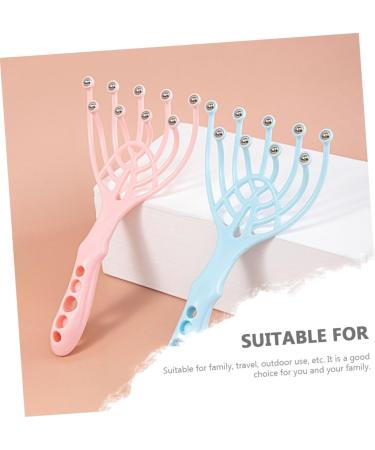 Magiclulu 4-Piece Head Massager - Steel Balls Scalp Relaxation Tool for Stress Relief & Relaxation | Multifunctional Massage Claw - Buy Online on GoSupps.com