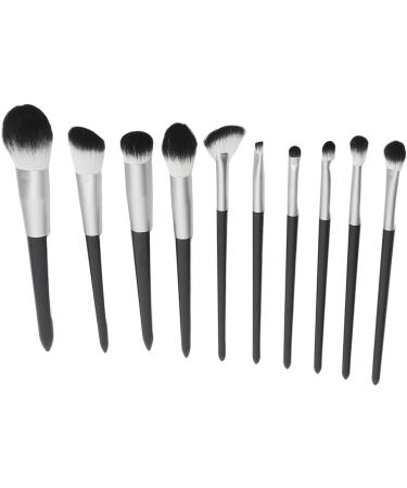 Cosmetic Brush Professional Makeup Brushes Set 10 Pieces Strong Handle for Daily Use for Home - Buy Online on GoSupps.com