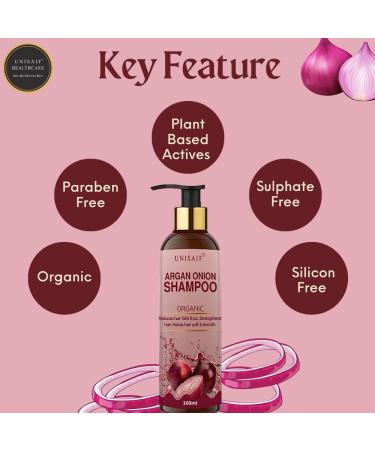 Buy Argan Onion Shampoo 200 ml - Nourishing Hair Care | International Shipping Available - Buy Online on GoSupps.com