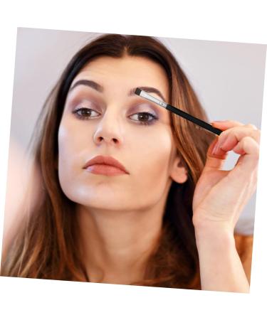 Baluue 30 Pcs Flat Eyebrow Brush Eyeliner Makeup Brush Flat Eyeliner Brush Eye Brush Artificial Fiber Black - Buy Online on GoSupps.com