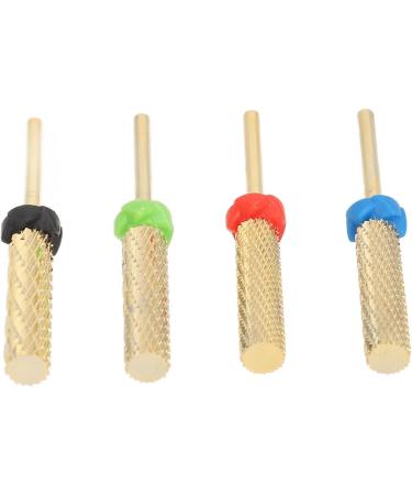 Golden Nail Tungsten Carbide Drill Bits Cylindrical Multi Functional Ultra Long Nail Grinding Head - Buy Online on GoSupps.com