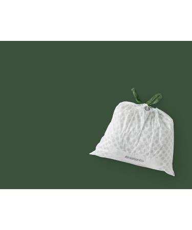 Brabantia PerfectFit Extra Strong Garbage Bags R/36L - 120 White Bags in 6 Rolls | Durable & Convenient Multipack - Buy Online on GoSupps.com