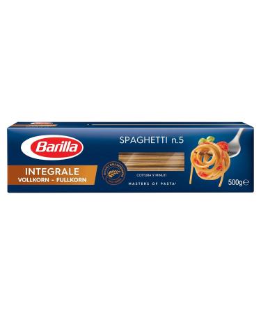 Buy Barilla Whole Grain Spaghetti N.5 - 10 Pack (500g each) | Healthy Fiber & Authentic Italian Flavor - Worldwide Shipping - Buy Online on GoSupps.com