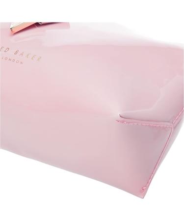 Ted Baker Women's Nicolai Bow Vinyl Makeup Bag - Stylish Pink Cosmetic Organizer for Travel & Everyday Use - Buy Online on GoSupps.com