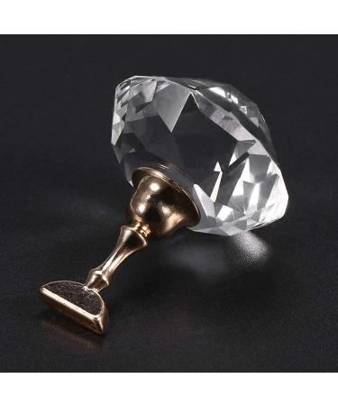 Magnetic Nail Tip Exercise Stand - 4 Types Basic Alloy Holder | Nail Art Display & Manicure Tool | Easy Installation for White Diamond Crystal - Buy Online on GoSupps.com