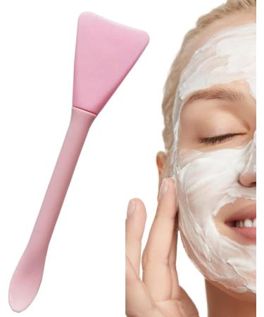 Face Brush Applicator Double Head Skincare Spatula Face Brush Reusable Clay Face Applicator Multifunctional Facial Tools Flexible Skin Care Tool for Clay Face Pink - Buy Online on GoSupps.com