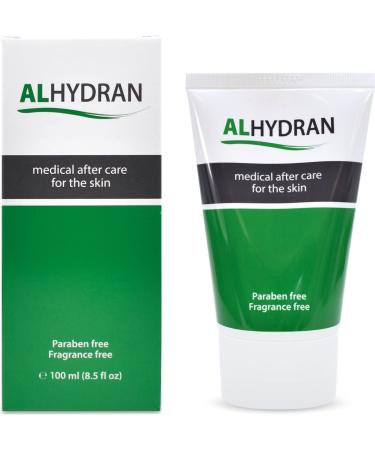 Alhydran After Care for The Skin | Scars Dry Skin Eczema Itching Burn Wounds and Skin Problems After Radiotherapy or Surgery 100ml 100 ml