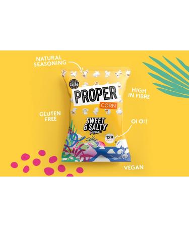 Propercorn Sweet & Salty Popcorn 90g - Buy Online on GoSupps.com