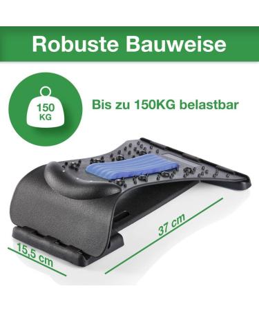 GW Neck Stretcher for Pain Relief - German Instructions & Training Plan for Neck Relaxation | Blue Neck Rescue Tool - Buy Online on GoSupps.com