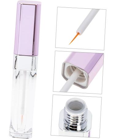 CANIGHT 6pcs Empty Eyelashes Mini Containers Lash Containers Eyeliner Tube with Applicator Makeup Purple Abs - Buy Online on GoSupps.com