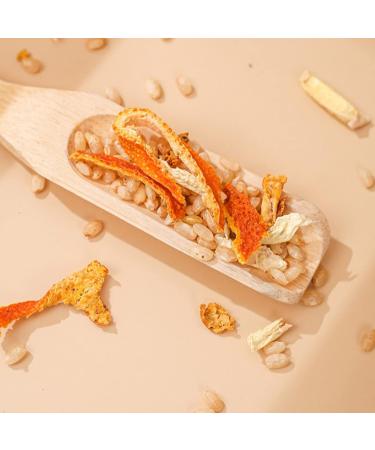 Orange Peel Ginger Rice Tea Herbal Tea Canned Fried Shredded Ginger Rice Tea Health Preserving Flower Tea - Buy Online on GoSupps.com