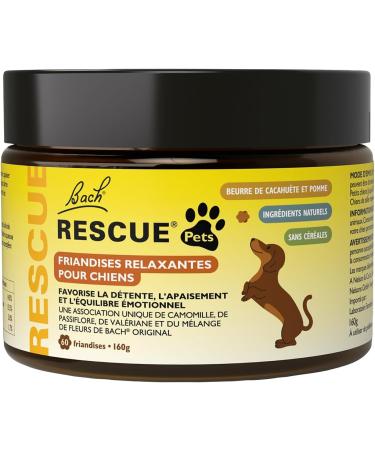 RESCUE Pets Dog Treats Serenity for Pets Ideal for Travel Veterinary Visit Grooming Noise Loneliness Alcohol-free Natural and Vegan - Buy Online on GoSupps.com