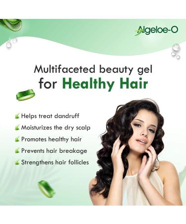 Algeloe-O Organic Aloe Vera Gel 99% Pure Natural - USDA Certified - 200ml/6.76oz - Buy Online on GoSupps.com