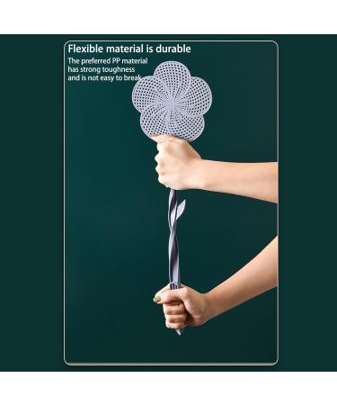 KKRAUS 4 Pack Fly Swatter for Indoors Outdoor Manual Fly Swat Heavy Duty with Long Handle Fly Swatters for Home Kitchen Garden Supplies Flyswatter - Buy Online on GoSupps.com