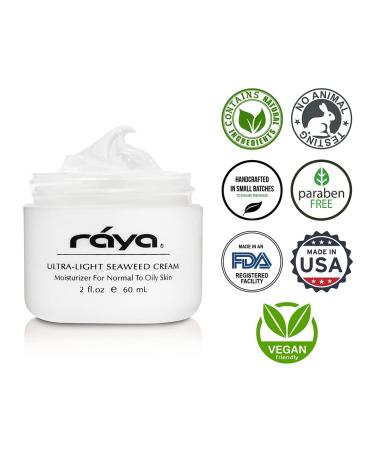 Raya Ultra-Light Seaweed Cream (304) | Day Cream for Oily, Break-Out Skin | Controls Oil & Reduces Wrinkles - Buy Online on GoSupps.com