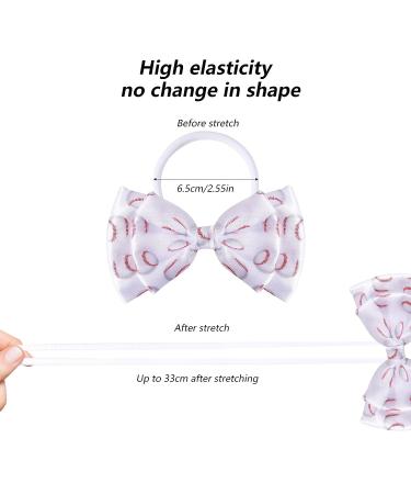 Girls Baseball Headband with Bows 6 Pcs - Elastic Hairbands for Kids - Sports Themed Birthday Party Supplies - Buy Online on GoSupps.com