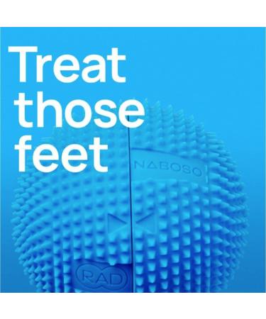 NABOSO Neuro Ball - Textured Massage Ball for Foot Myofascial Release, Mobility and Recovery - Buy Online on GoSupps.com