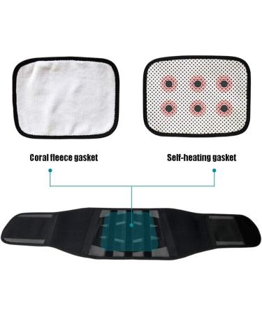 Samnuerly Self-Heated Lumbar Support Belt | Pain Relief for Men & Women | Large Size Back Support for Spinal Health - Buy Online on GoSupps.com