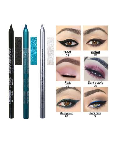 10 Colors Eyeliner Pen Set - Professional Eye Makeup Kit for Women - Metallic, Glitter, and Pearl Eyeliner Pencils - Eye & Lip Liner - Colorful Eye Shadow Pencil Set (Mixed Color) - Buy Online on GoSupps.com