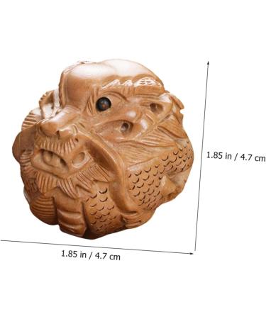 Solustre Baoding Balls - Wooden Chinese Hand Massage Tools for Fitness & Relaxation | Perfect Mahogany Gift - Buy Online on GoSupps.com