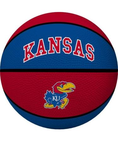 NCAA Crossover Full Size Basketball by Rawlings Kansas Jayhawks