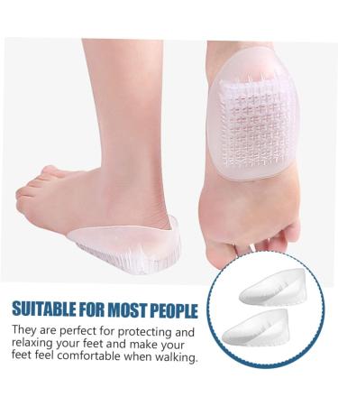 Inner Heightening Half Pad Heel Guards for Men - U-Shaped Heel Inserts for Comfort & Support | Shop Global - Buy Online on GoSupps.com