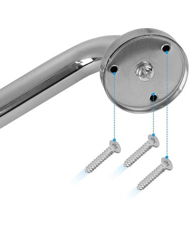 Grab Rails Handrail for Showers and Walls Bathroom Balance Bar Stainless Steel Shower Grab Bar Safety Hand Rail Support Bar for Handicap E - Buy Online on GoSupps.com