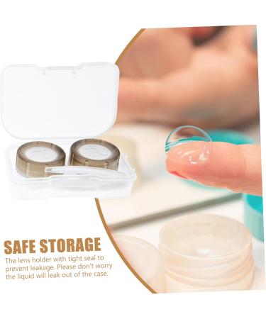 Healvian 24 STK Contact Lens Container Holder & Solution Case | Portable Travel Accessories | Wear-Resistant Contact Box - Buy Online on GoSupps.com