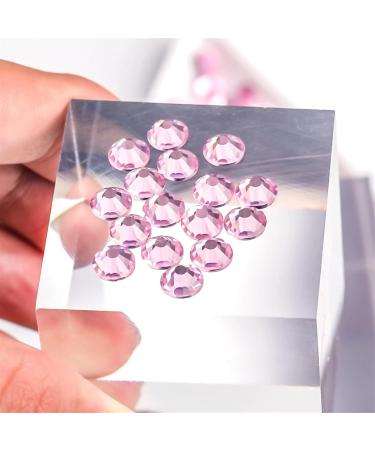 Rhinestones For Crafts Hot Fix Rhinestones 1440pcs Light PinkRose Glass 3D Nail Art Rhinestones ss3 ss4 ss5 ss6 ss8 ss10 ss12 ss16 ss20 ss30 Crystal Nails Non HotFix Decorations For decoration(Light Light Siam SS3 - Buy Online on GoSupps.com